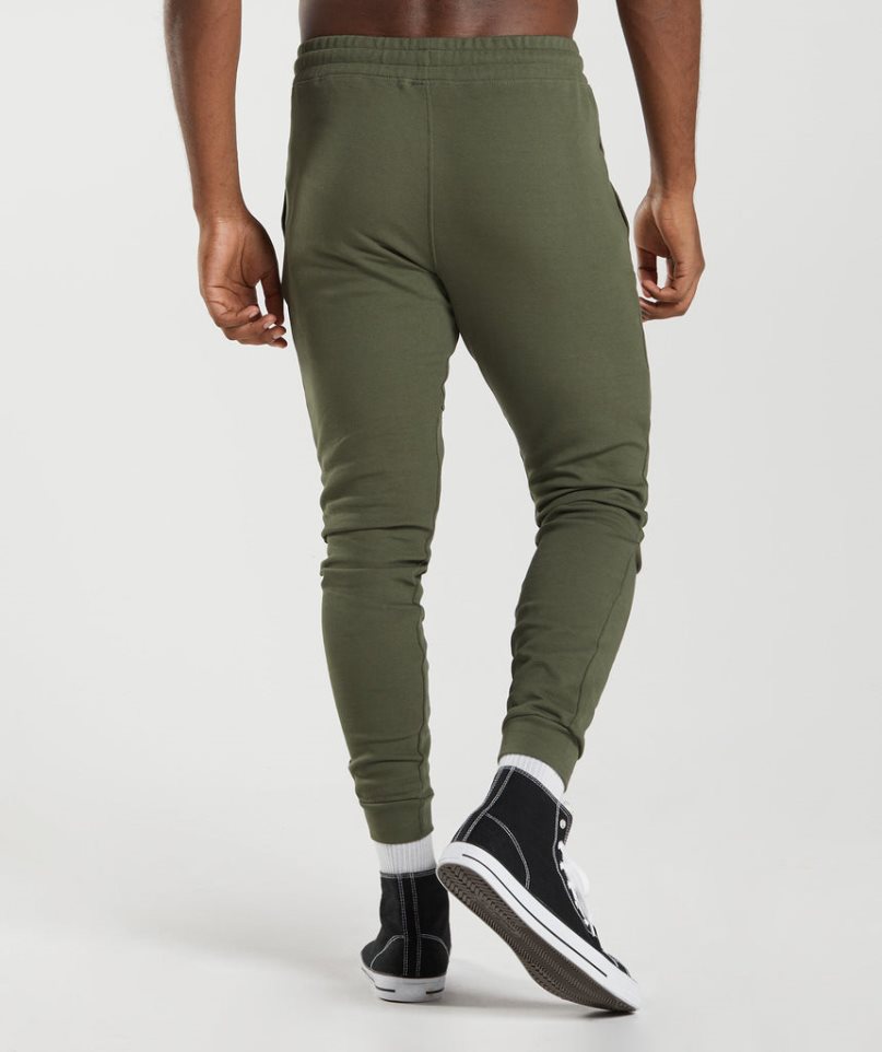 Men's Gymshark React Jogger Olive | CA A3710N